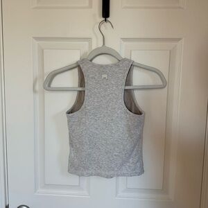 Gray Sleeveless Women's Top